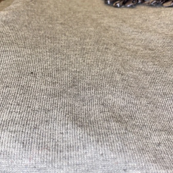 Gray button up the front sweater. Suitable for evening wear. Size XL - Picture 9 of 10